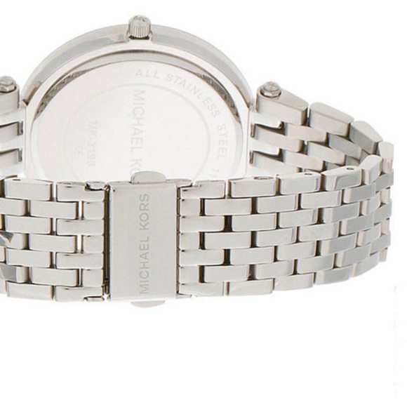 MICHAEL KORS “DARCI” MK3190 SILVER WATCH LINKS - Picture 1 of 4